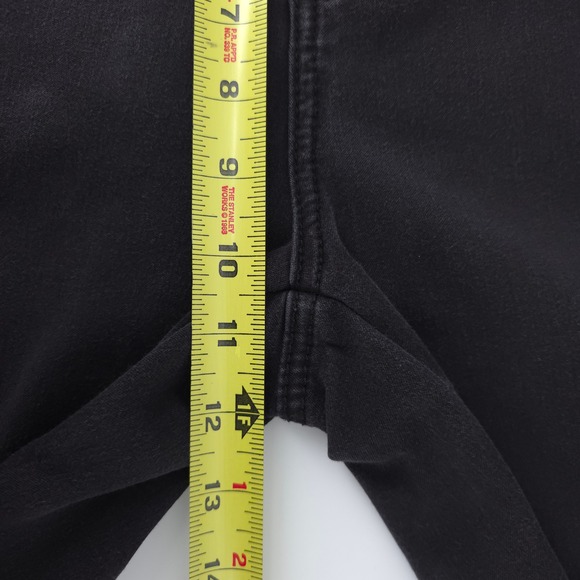 Seven7 Women Jeans High Rise Skinny 4 Black Dark Wash Stretch Denim - Picture 9 of 10